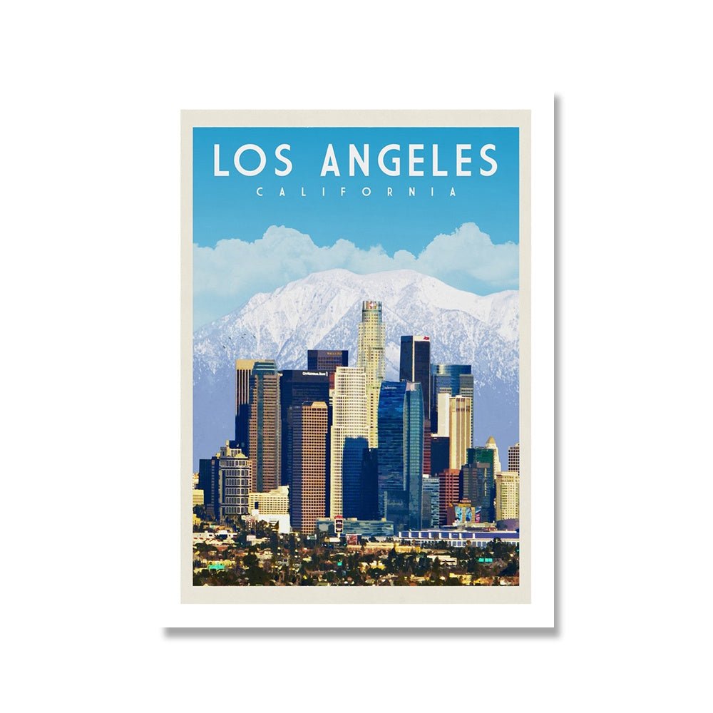 Exclusive Decorative Painting Canvas Core Poster Wall Art — A — Size 15x20cm — Back View