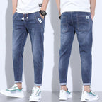 Exclusive Denim Stretch Casual Men's Trousers Thin — 760 Dark Blue Stretch — Size 2XL — Alternate View 11