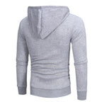 Exclusive Diagonal Zipper Design Sweater — Black — Size 4XL — Alternate View 10