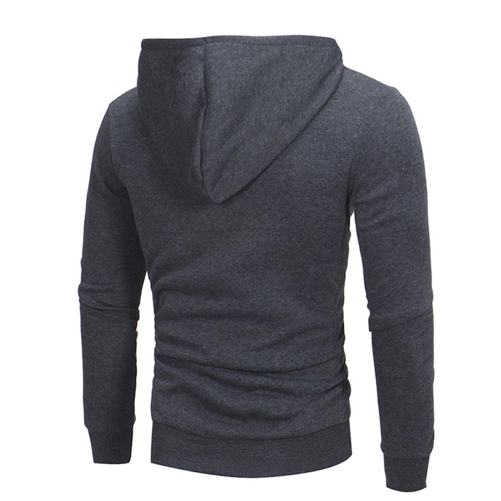 Exclusive Diagonal Zipper Design Sweater — Black — Size 4XL — Alternate View 12