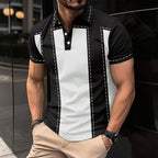 Exclusive Digital Printing Men's Short Sleeve Casual — Picture 1 — Size S — Alternate View 8