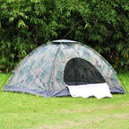 Exclusive Double Camouflage Tent — A — Top View