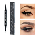 Exclusive Double Head Makeup Eyeliner | Precision & Versatility — Black — Lifestyle View