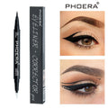Exclusive Double Head Makeup Eyeliner | Precision & Versatility — Black — Front View