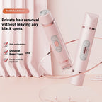 Exclusive Painless Women's Epilator | Rechargeable Hair Remover — Pink — Alternate View 7