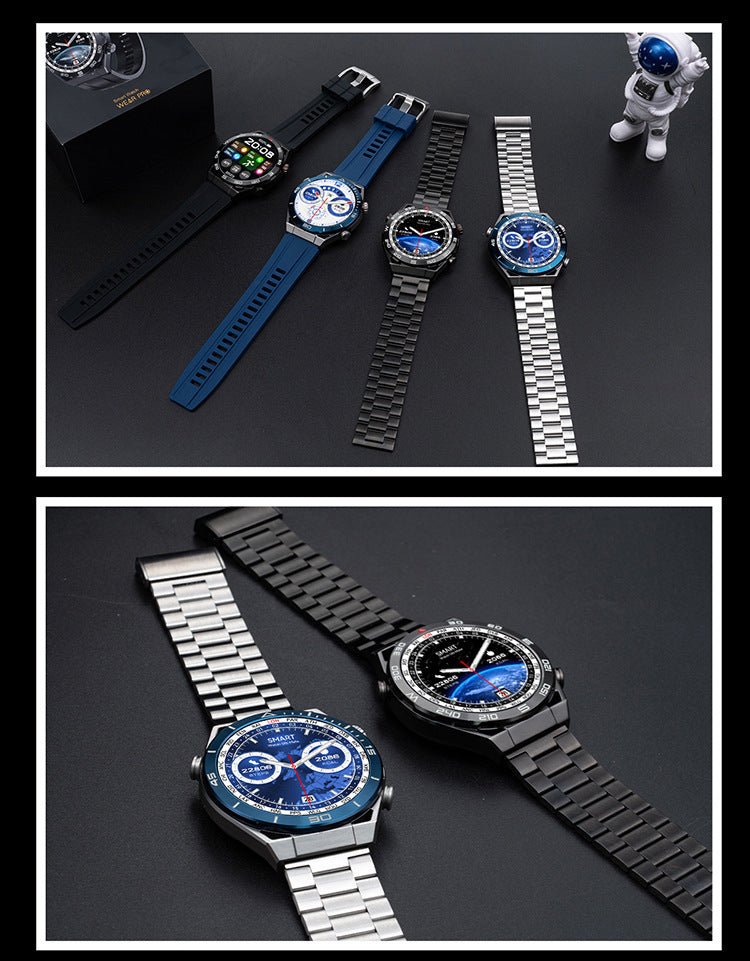 Exclusive ECG PPG Bluetooth Calling Compass GPS Wireless Charger Smart Watch — Vinyl — Alternate View 14