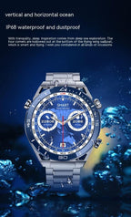 Exclusive ECG PPG Bluetooth Calling Compass GPS Wireless Charger Smart Watch — Vinyl — Alternate View 15