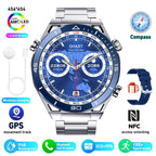 Exclusive ECG PPG Bluetooth Calling Compass GPS Wireless Charger Smart Watch — Vinyl — Alternate View 8