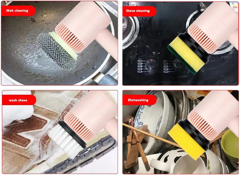 Exclusive Power Scrubber Tool for Cleaning — 1PC — Size Baijie cloth brush — Alternate View 30