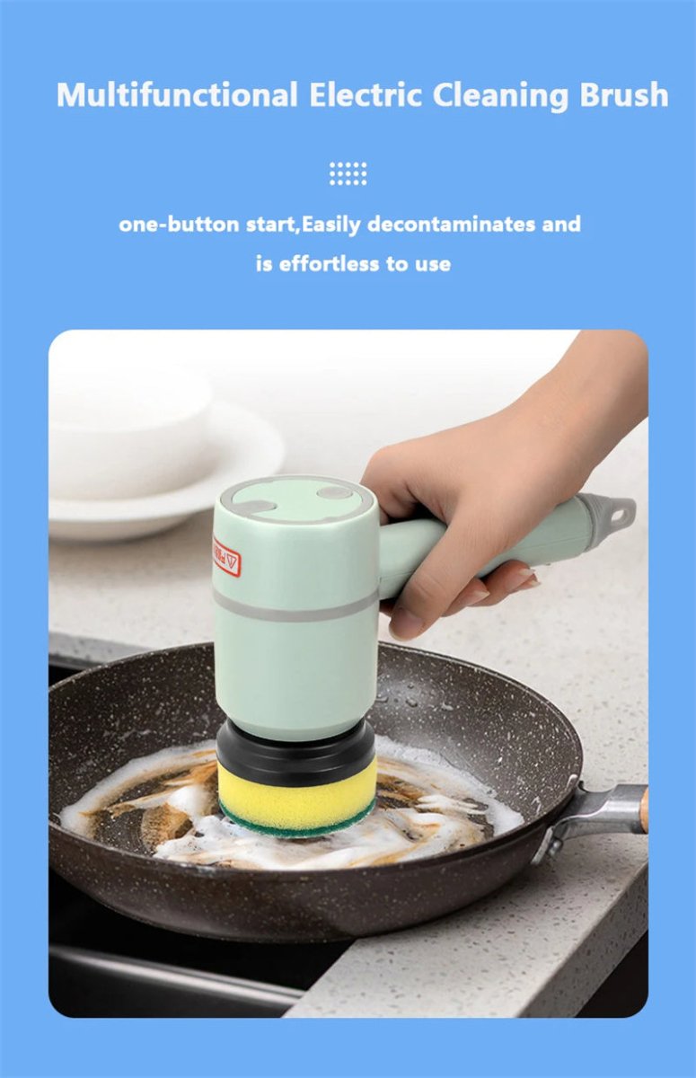 Exclusive Power Scrubber Tool for Cleaning — 1PC — Size Baijie cloth brush — Alternate View 36