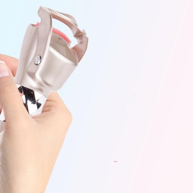 Exclusive Electric Eyelash Curler Clip — Gold — Back View