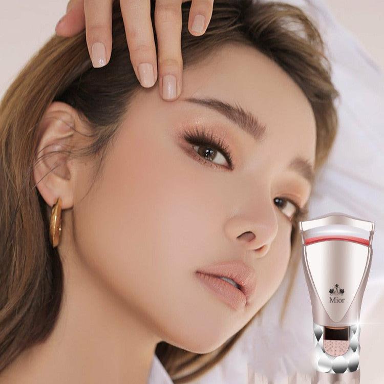 Exclusive Electric Eyelash Curler Clip — Gold — Front View