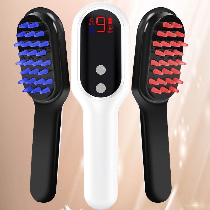 Exclusive Electric Massage Comb for Physiotherapy — White — Detail View