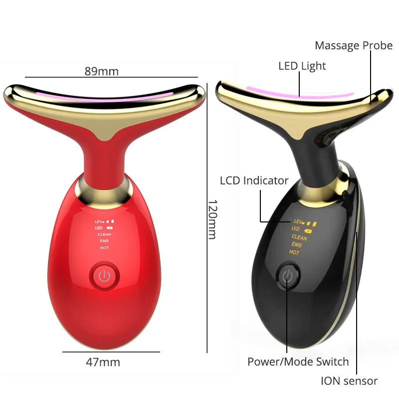 Exclusive Electric Microcurrent Wrinkle Remover | Smooth & Rejuvenate — Red — Alternate View 14