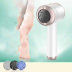 Exclusive Electric Pedicure Tools | Callus Remover Foot File Grinder — White — Size USB — Detail View