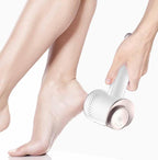 Exclusive Electric Pedicure Tools | Callus Remover Foot File Grinder — White — Size USB — Back View