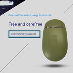 Exclusive Rechargeable Electric Shaver for Ladies — Green — Top View