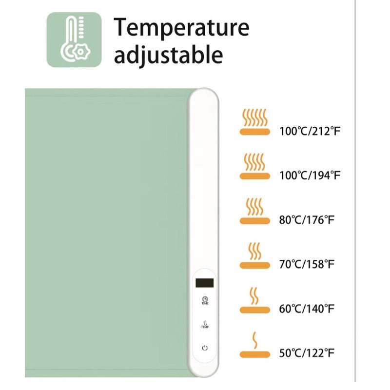 Exclusive Electric Warming Tray | Adjustable Food Heater Buffet — Graphene Beige Large — Size US — Alternate View 13