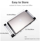 Exclusive Ergonomic Desk Laptop Holder — White — Alternate View 9