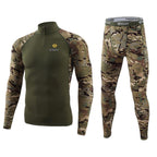 Exclusive ESDY Outdoor Sports Long-sleeve Suit — CP Black — Size S — Alternate View 7