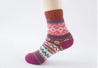 Exclusive Ethnic style cashmere socks women — 5colors set — Alternate View 8