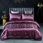 Exclusive European Satin Jacquard Bedding Set — Golden Camel — Size 150x200cm two piece suit — Alternate View 10