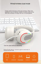 Exclusive Extra Bass Bluetooth Headset | Wireless Deep Bass Headphones — Beige — Alternate View 18