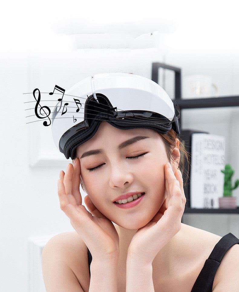 Exclusive Electric Eye Massager for Eye Care — White — Size USB — Top View