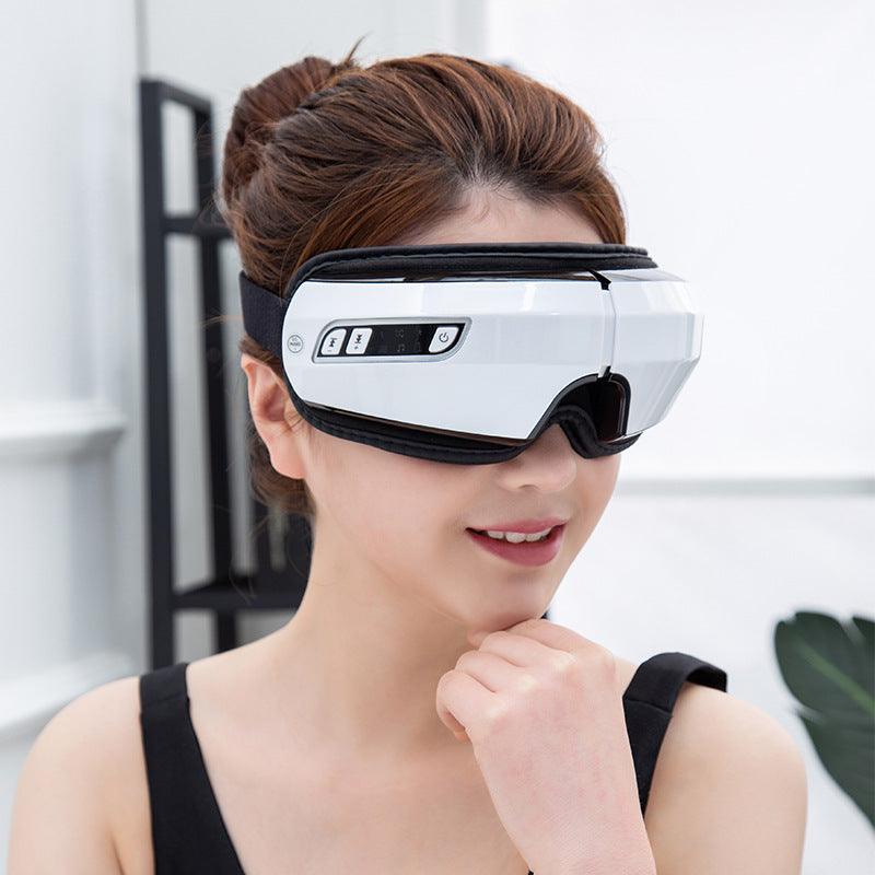 Exclusive Electric Eye Massager for Eye Care — White — Size USB — Front View