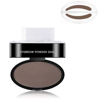 Exclusive Eyebrow Enhancers Stencil Kit — Brown — Size Arch Shape Stamp — Alternate View 33