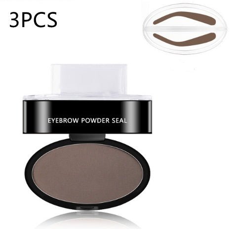 Exclusive Eyebrow Enhancers Stencil Kit — Brown — Size Arch Shape Stamp — Alternate View 32