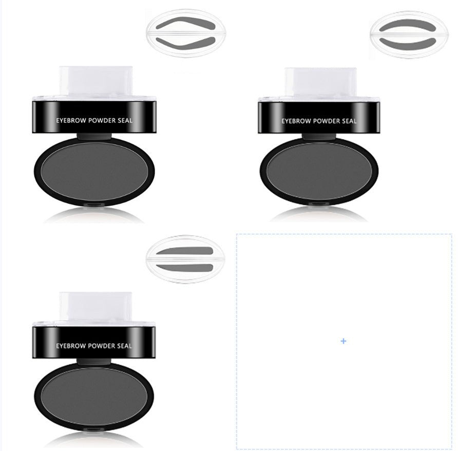 Exclusive Eyebrow Enhancers Stencil Kit — Brown — Size Arch Shape Stamp — Alternate View 40