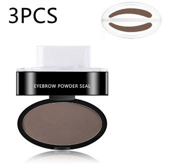 Exclusive Eyebrow Enhancers Stencil Kit — Brown — Size Arch Shape Stamp — Alternate View 35