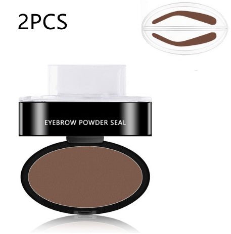Exclusive Eyebrow Enhancers Stencil Kit — Brown — Size Arch Shape Stamp — Alternate View 12