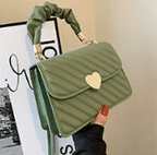 Exclusive Fashion Chain Shoulder Bags with Love Metal Design — Black — Alternate View 17