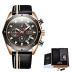 Exclusive Luxury Silicone Sport Watch For Men — Blue — Lifestyle View