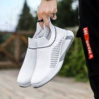 Exclusive Casual Lightweight Running Sports Shoes — Black White — Size Size39 — Alternate View 8