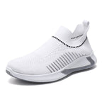 Exclusive Casual Lightweight Running Sports Shoes — Black White — Size Size39 — Detail View