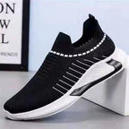 Exclusive Casual Lightweight Running Sports Shoes — Black White — Size Size39 — Alternate View 9
