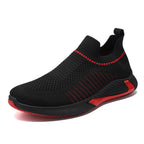 Exclusive Casual Lightweight Running Sports Shoes — Black White — Size Size39 — Top View