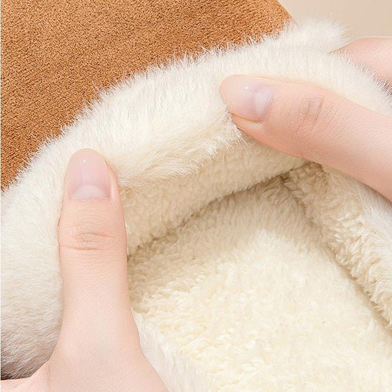 Exclusive Fashion Warm Cotton Slippers For Women — Beige — Size 36to37 — Alternate View 12