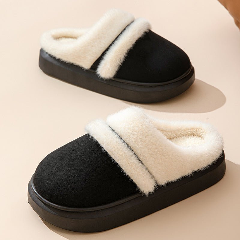 Exclusive Fashion Warm Cotton Slippers For Women — Beige — Size 36to37 — Alternate View 10