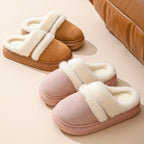 Exclusive Fashion Warm Cotton Slippers For Women — Beige — Size 36to37 — Alternate View 8