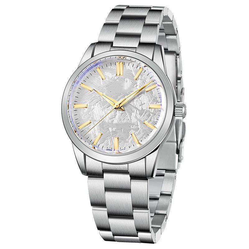 Exclusive Fashion Waterproof High-grade Quartz Watch — Blue face — Lifestyle View