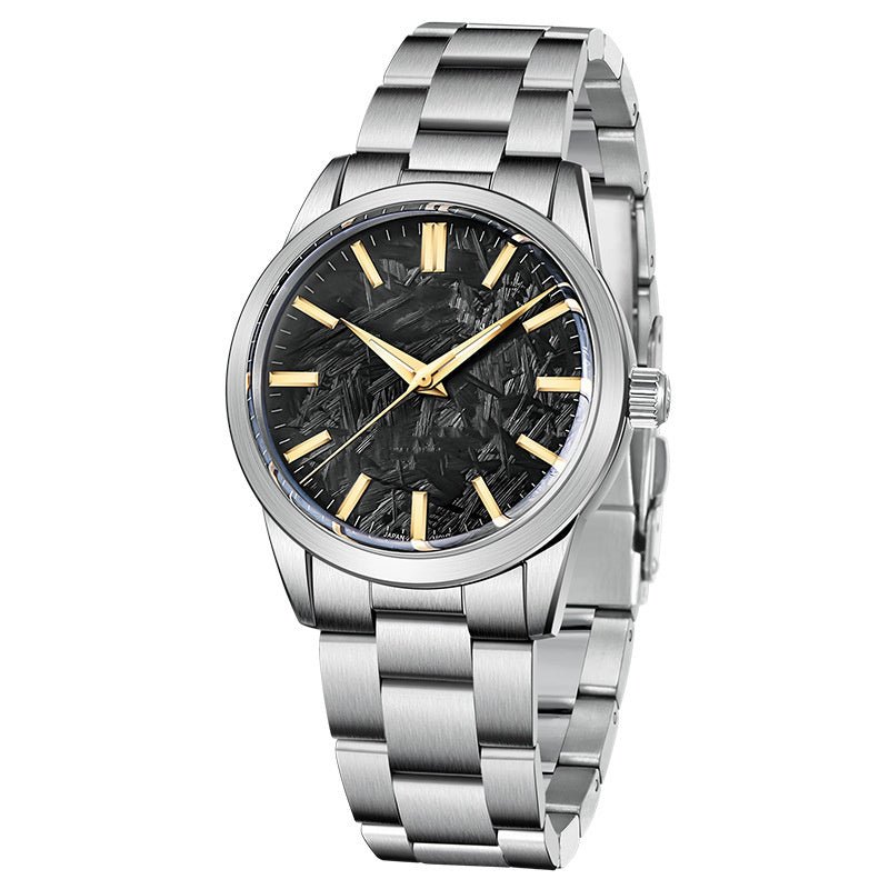 Exclusive Fashion Waterproof High-grade Quartz Watch — Blue face — Top View