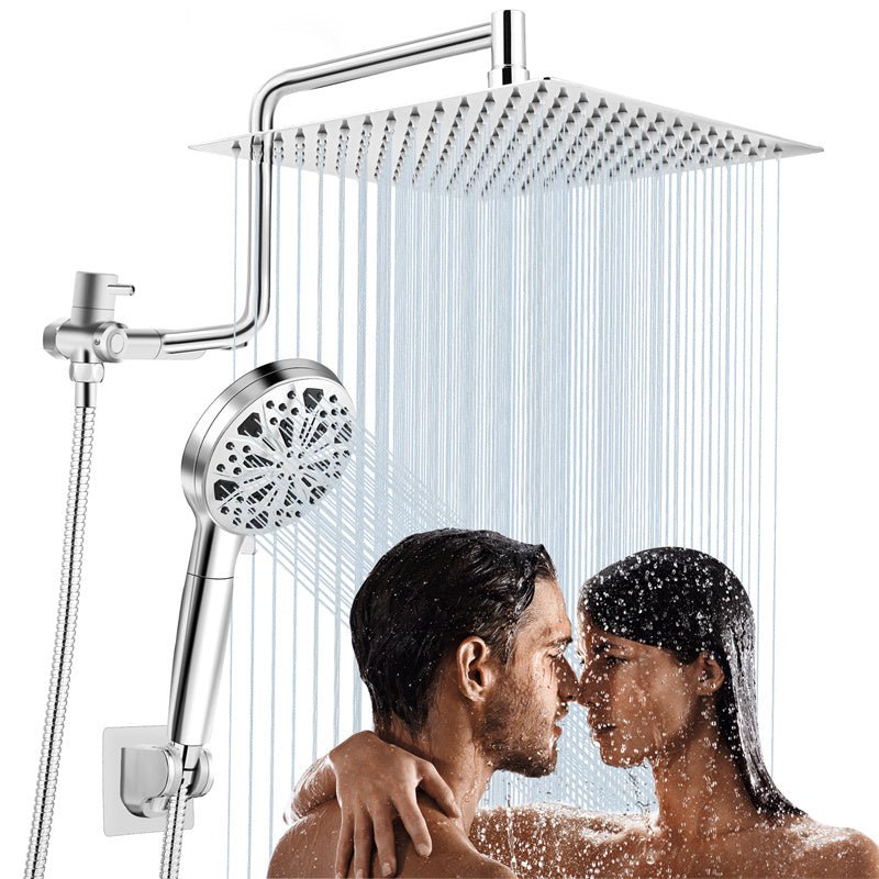 Exclusive Filter Gun Top Spray Shower Set — Top Spray Shower — Front View