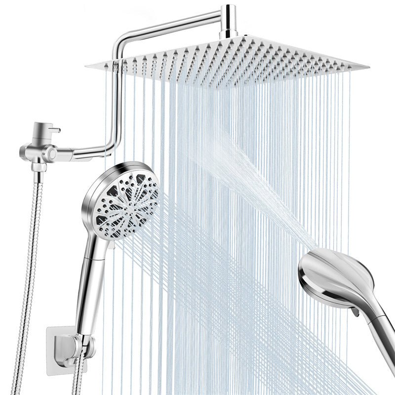 Exclusive Filter Gun Top Spray Shower Set — Top Spray Shower — Back View