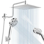 Exclusive Filter Gun Top Spray Shower Set — Top Spray Shower — Back View