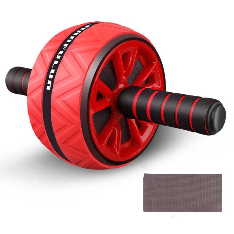 Exclusive Fitness Wheel For Men And Women — Black Red — Detail View