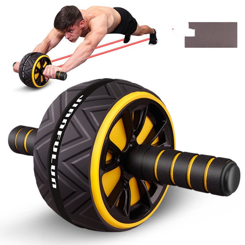 Exclusive Fitness Wheel For Men And Women — Black Red — Front View
